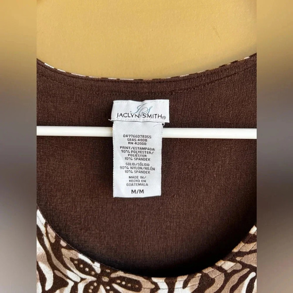 Vintage Floral Sleeveless Tank Top - Size M - Picture 2 of 3